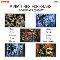 Locke Brass Consort - Miniatures for Brass -  Preowned Vinyl Record