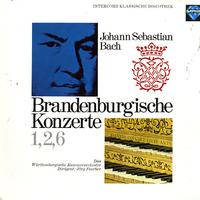 Faerber, Wurttembergische Kammerorchester - Bach: Brandenburgische Konzerte 1,2,6 -  Preowned Vinyl Record