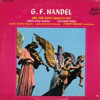 Teresa Stich-Randall, Bernard, London Chamber Orchestra and Singers - Handel: Ode for Saint Cecilia's Day -  Preowned Vinyl Record