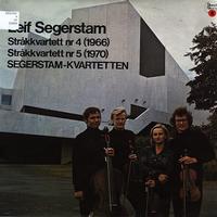 Segerstam Kvartetten - Strakkvartett Nos. 4 & 5 -  Preowned Vinyl Record