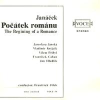 Janska, Jilek - Janacek: The Beginning of a Romance -  Preowned Vinyl Record
