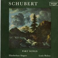 Halsey, Elizabethan Singers - Schubert: Part Songs -  Preowned Vinyl Record