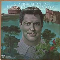 Vladimr Atlantov - Highlights from Puccini's Tosca -  Preowned Vinyl Record