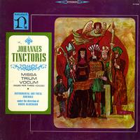 Blanchard, Instrumental and Vocal Ensemble - Tinctoris: Missa Trium Vocum -  Preowned Vinyl Record