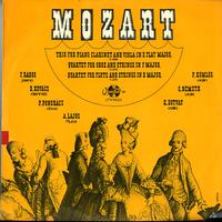 Rados, Kovacs, Pongracz etc. - Mozart: Trio for Piano, Clarinet and Viola in E flat major etc. -  Preowned Vinyl Record