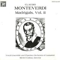 Corboz, Vocal Ensemble and Chamber Orchestra of Lausanne - Monteverdi: Madrigals Vol. II -  Preowned Vinyl Record