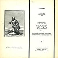 Ferdinand Conrad, Hugo Ruf, Johannes Koch - French Recorder Sonatas