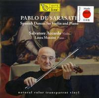 Pablo De Sarasate - Spanish Dances For Violin and Piano -  Vinyl LP with Damaged Cover