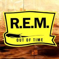 R.E.M. - Out Of Time -  Vinyl LP with Damaged Cover