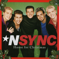 NSYNC - Home For Christmas -  Vinyl LP with Damaged Cover