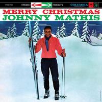 Johnny Mathis - Merry Christmas -  Vinyl LP with Damaged Cover