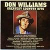 Don Williams - Greatest Country Hits -  Vinyl Record