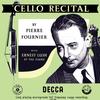 Pierre Fournier - Cello Recital/ Ernest Lush -  180 Gram Vinyl Record