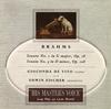Gioconda De Vito/Edwin Fischer - Brahms Violin Sonata No.1 in G, Op.78; Violin Sonata No.3 in D minor, Op.108 -  180 Gram Vinyl Record