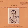 Henryk Szeryng - Lalo: Symphonie Espagnole -  Vinyl Record