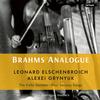 Leonard Elschenbroich - Brahms Analogue -  Vinyl Record