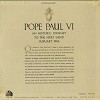 Pope Paul VI - An Historic Journey To The Holy Land January 1964