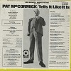 Pat McCormick - Tells It Like It Is -  Sealed Out-of-Print Vinyl Record