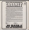 Jo Basile - Cabaret -  Sealed Out-of-Print Vinyl Record