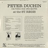 Peter Duchin - At The St. Regis -  Sealed Out-of-Print Vinyl Record