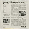 Greg Morris - For You? -  Sealed Out-of-Print Vinyl Record