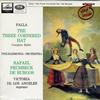 Victoria de Los Angeles, Fruhbeck de Burgos, Philharmonia Orchestra - Falla: The Three Cornered Hat -  Preowned Vinyl Record