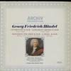 Sous, Linde, Schola Cantorum Basiliensis - Handel: Ouverture D-Dur, Concerto Grosso D-Dur, Konzerte Fur Oboe B-Dur, G-Moll B-Dur -  Preowned Vinyl Record