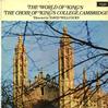 Willcocks, Choir of King's College, Cambridge - The World Of King's -  Preowned Vinyl Record