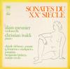 Alain Meunier and Christian Ivaldi - Sonates du XXe Siecle -  Preowned Vinyl Record