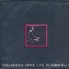 Thelonious Monk - Live In Paris Part 1 -  Preowned Vinyl Record