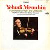 Yehudi Menuhin - Romances for Violin and Orchestra -  Preowned Vinyl Record