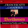 Zino Francescatti, Robert Casadesus - Beethoven: Sonatas For Violin And Piano No. 2 In A Major -  Preowned Vinyl Record