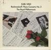 Wild,Horenstein, Royal Philharmonic Orchestra - Rachmaninoff: Piano Concerto No.2 -  Preowned Vinyl Record