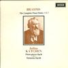 Julius Katchen - Brhams: The Complete Piano Works vol. 2 -  Preowned Vinyl Record