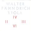 Walter Fahndrich - Viola -  Preowned Vinyl Record
