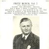 Fritz Busch - Fritz Busch Vol. 2 -  Preowned Vinyl Record