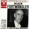 Furtwangler, Vienna Philharmonic Orchestra - Unvergessen -  Preowned Vinyl Record