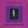Josef von Manowarda - Josef von Manowarda -  Sealed Out-of-Print Vinyl Record
