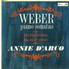 Annie d'Arco - Weber: Piano Sonatas Nos. 3 & 4 -  Preowned Vinyl Record