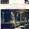 Katchen, Boult, London Philharmonic Orchestra - Rachmaninov: Rhapsody on a Theme of Paganini etc. -  Preowned Vinyl Record