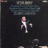 Mehta, Israel Phil. Orch. - Schubert: Sym. Nos. 3 & 5 -  Preowned Vinyl Record