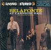 Harry Belafonte - At Carnegie Hall -  Preowned Vinyl Record