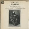 Scimone, Philharmonia Orchestra - Rossini: Five Overtures -  Preowned Vinyl Record
