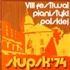 Various Artists - VIII Festiwal Pianistyki Polskiej - Stupsk '74