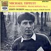 Ogdon, Davis, Philharmonia Orchestra - Tippett: Piano Concerto, Piano Sonata No. 2 -  Preowned Vinyl Record