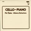 Par Ojebo & Albena Zaharieva - Cello-Piano -  Preowned Vinyl Record