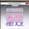 Jimi Hendrix - Gloria / Hey Joe -  Preowned Vinyl Record