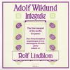 Rolf Lindblom - Adolf Wiklund : Integrale -  Preowned Vinyl Record