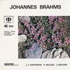 J.J. Kantorow, P. Muller, J. Rouvier - Johannes Brahms -  Preowned Vinyl Record