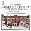 Smith, The Ravina Chamber Ensemble - 18th Century Bassoon Concerti
